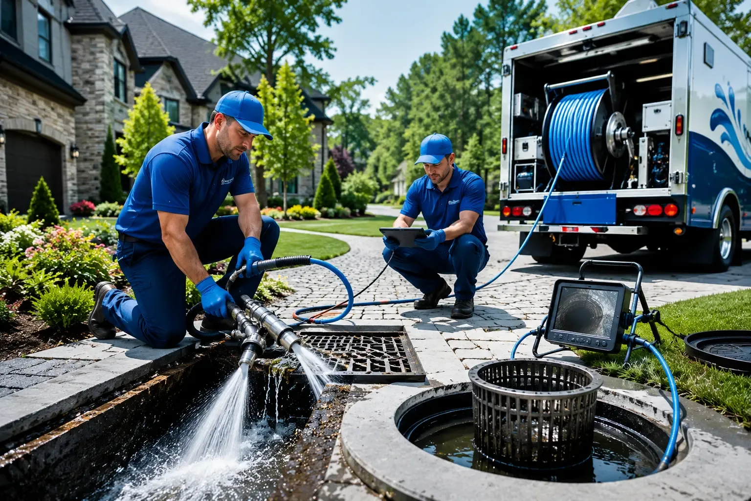 Local outdoor drain cleaning professionals in Bristow, IN
